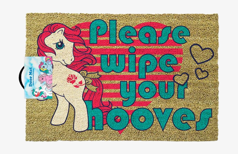 My Little Pony - My Little Pony Please Wipe Your Hooves, transparent png