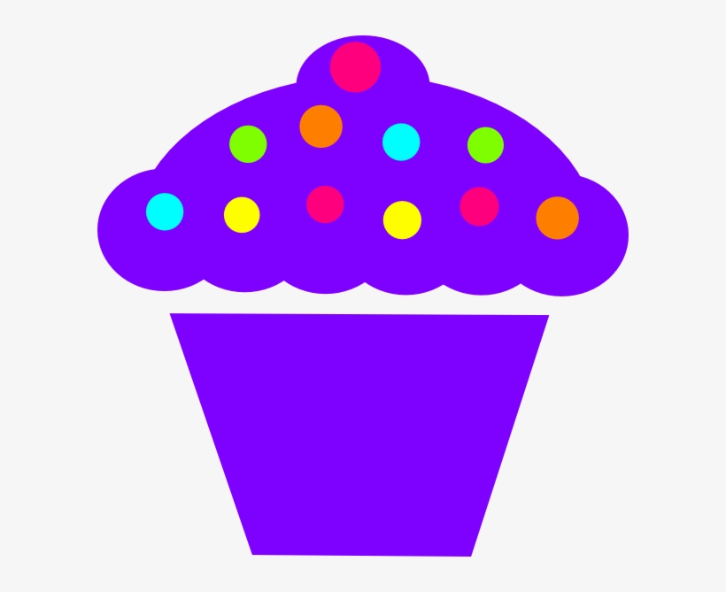 Cupcake Clip Art At Clker Com Vector - Cupcake Icing Clipart, transparent png