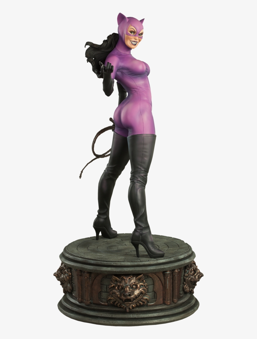 Classic Catwoman Premium Format™ Figure - Classic Catwoman Premium Format Figure, transparent png