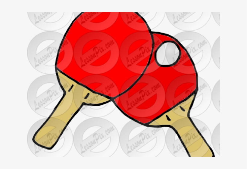 Sports Equipment Clipart Ping Pong Paddles, transparent png