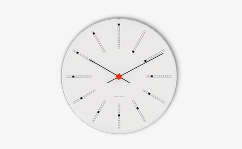 White - Wall Clock, transparent png