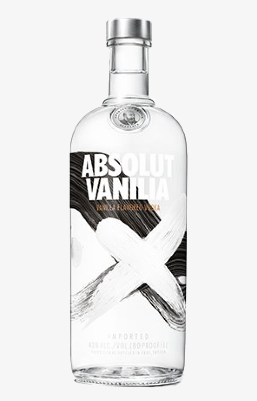Absolut Vodka Vanilia 40% Vol - Absolut Vanilia, transparent png