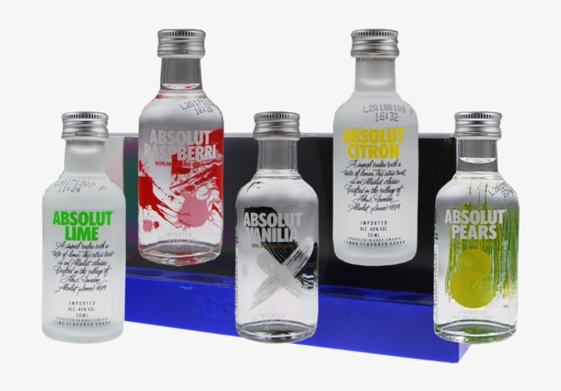 Absolut Vodka Miniset 5 X 5 Cl - Absolut Vodka, transparent png