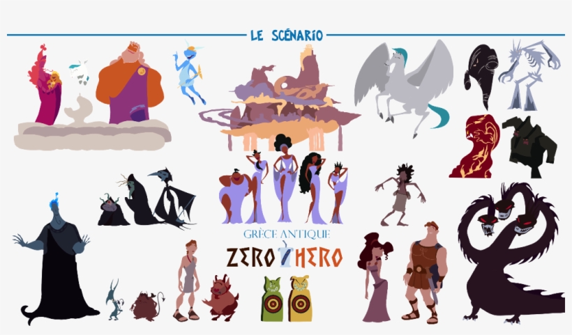 Zeus, Le Roi Des Dieux Et Son Épouse Héra Célèbrent - Hercule Des Grecs, transparent png
