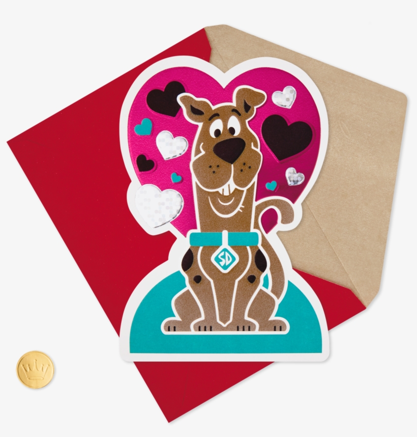 Scooby-doo™ Special Wish Valentine's Day - Greeting Card - 1470x1470 ...