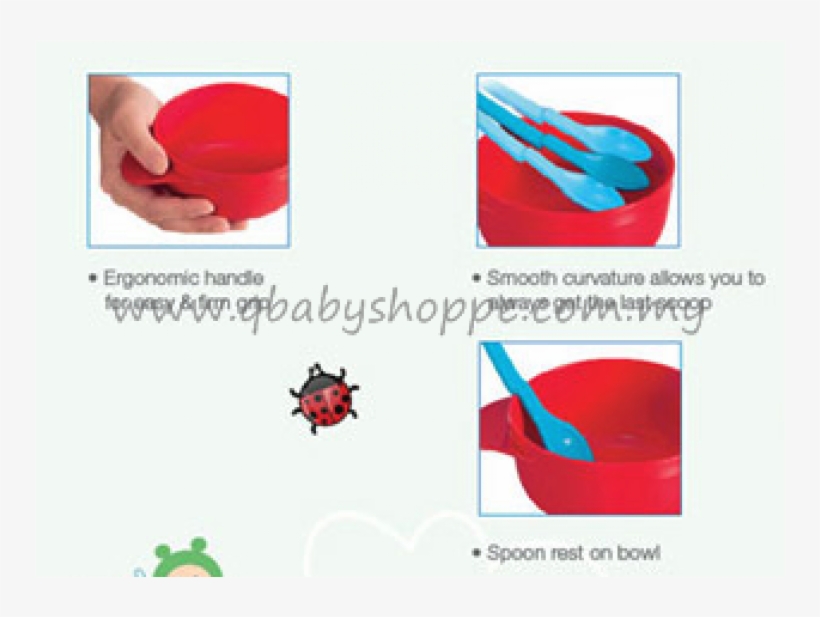 Tupperware Easy Grip Bowl With Twinkle Hang-on Spoon - Diagram, transparent png