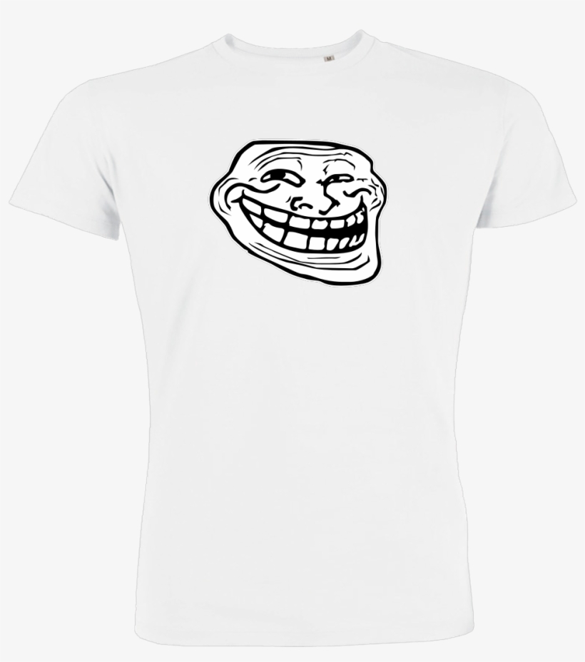 Trollface T Shirt Stanley T Shirt White, transparent png