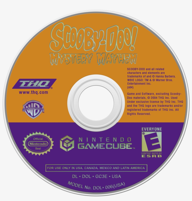 3d Scooby-doo - Mario Party 7 Disc Gamecube, transparent png
