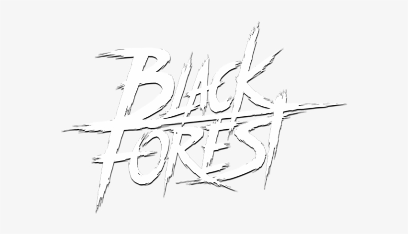 Black Forest Logo - Calligraphy, transparent png