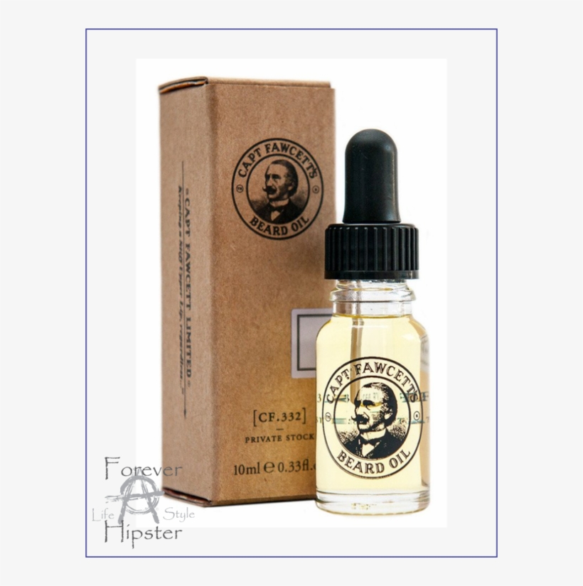 Captain Fawcett's Private Stock Beard Oil - Beard Oils, transparent png
