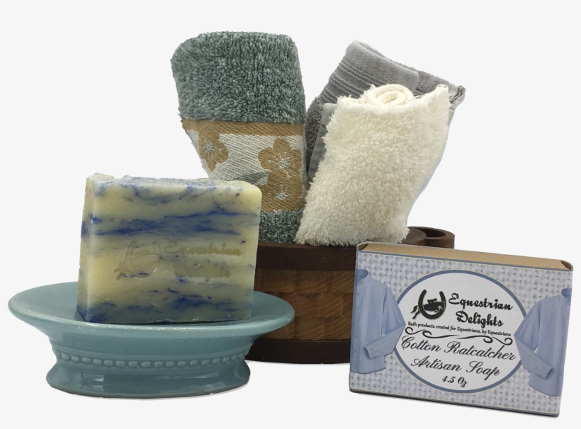 Ratcatcher Cotton Scented Vegan Soap Bar, Equestrian - Ceramic, transparent png