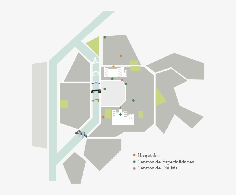 Mapa - Hospital Virgen Del Rocio Medicina Nuclear, transparent png