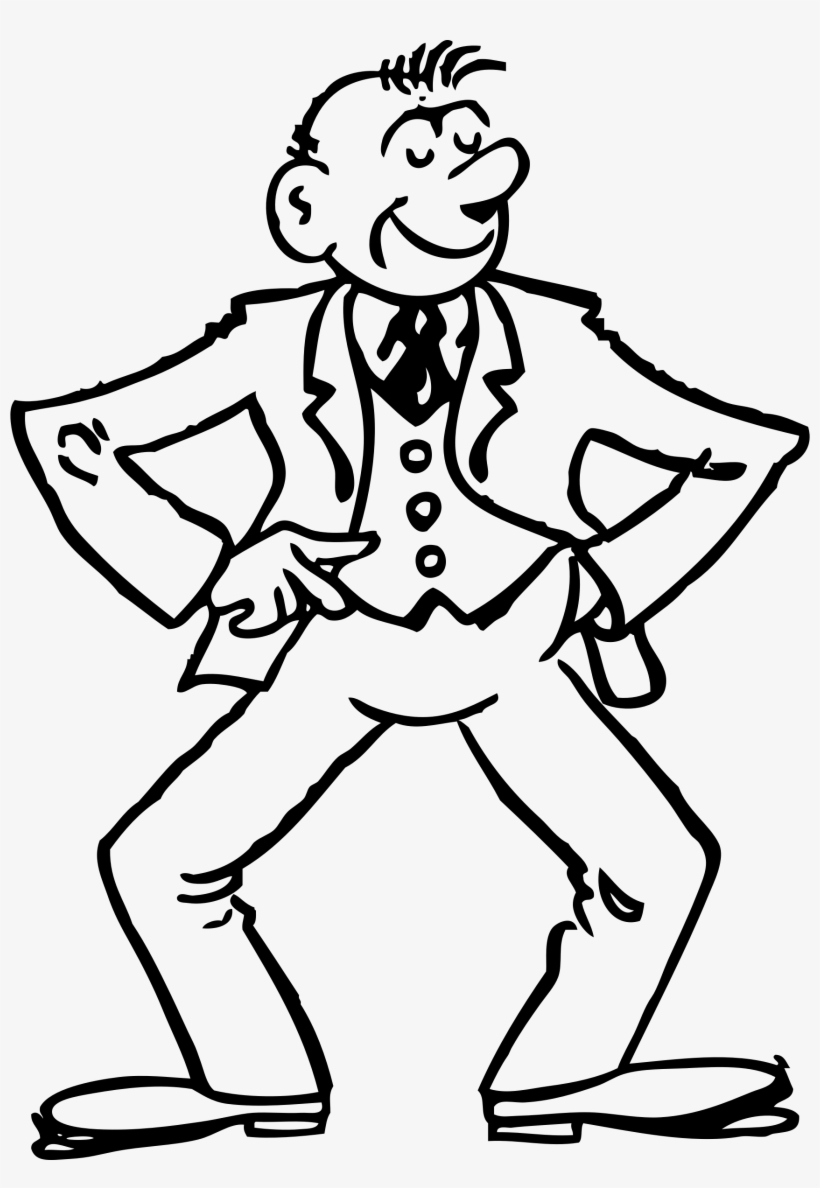 This Free Icons Png Design Of Cartoon Man, transparent png