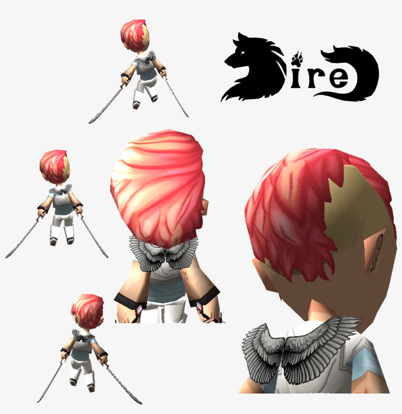 Aottg Hair Skins, transparent png