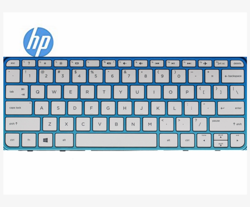 Hp - Apple Wireless Keyboard, transparent png