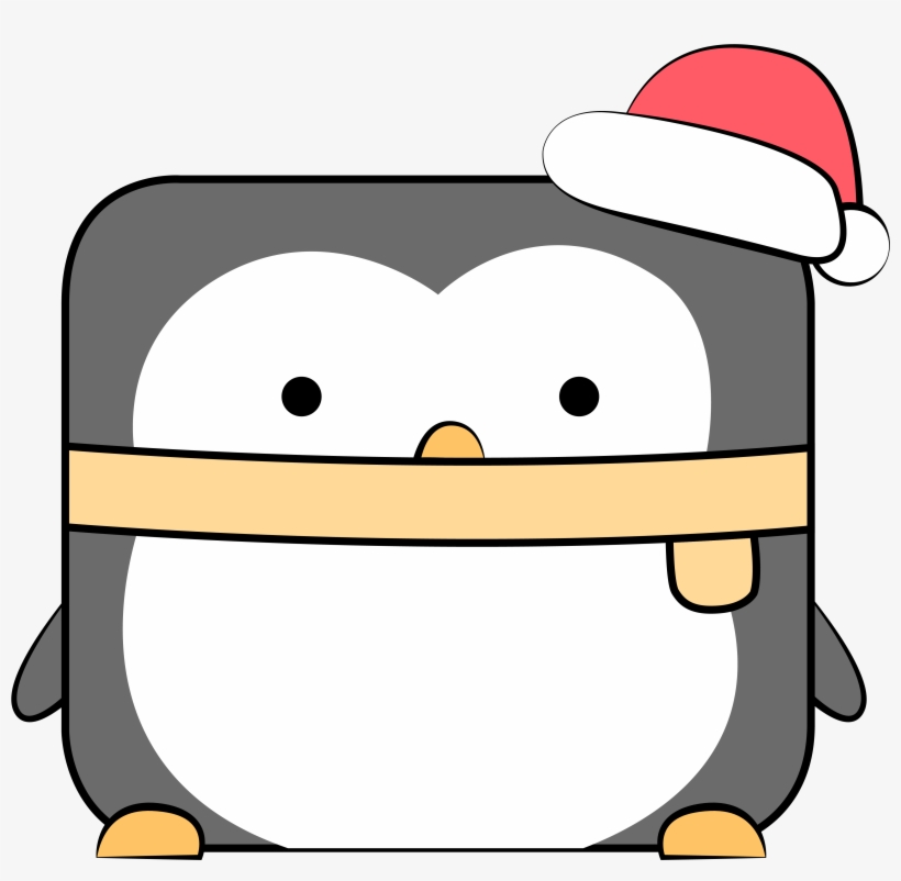 Penguin Hand Drawn Cartoon Fun Png And Vector Image, transparent png