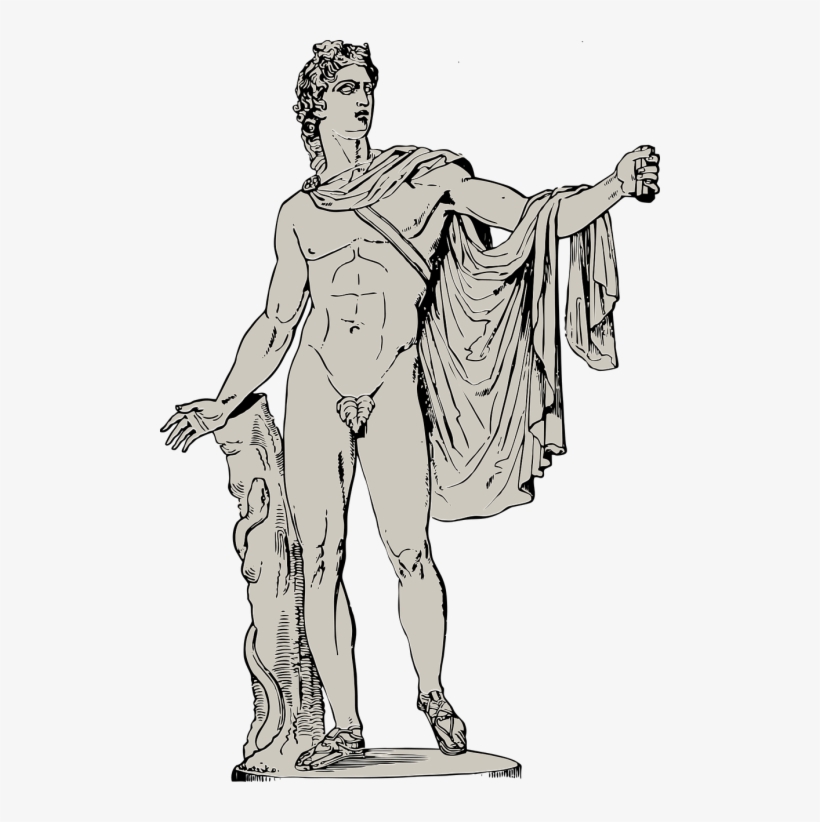 Greek Statue Png - Greek Statue Logo, transparent png