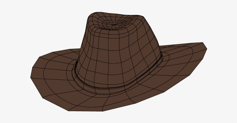 18 36 51 240 Wireframe - Cowboy Hat, transparent png