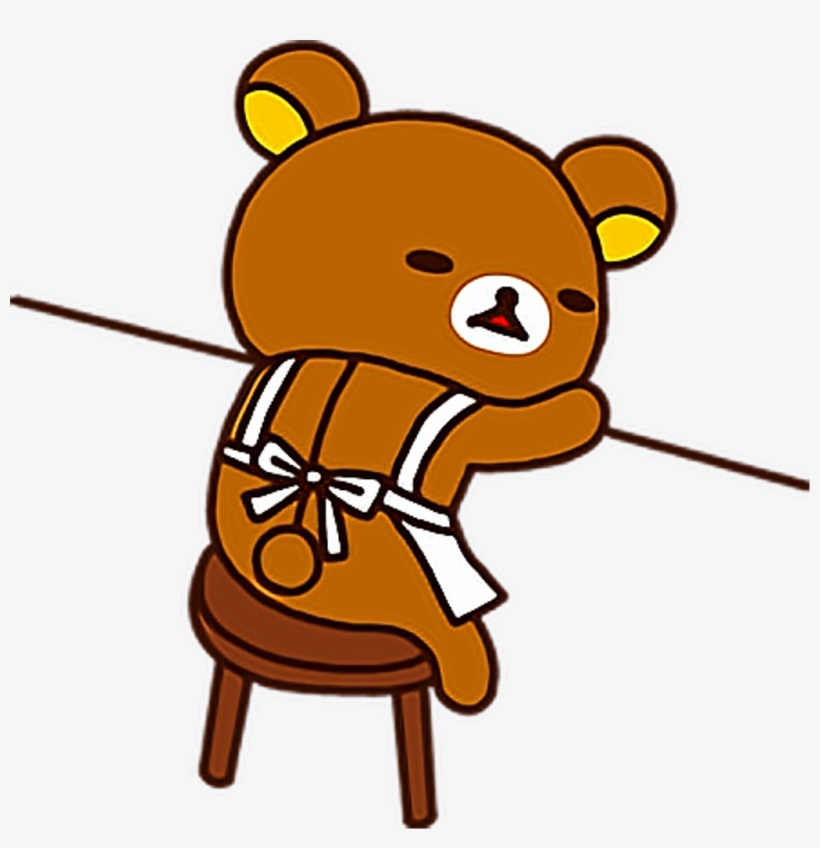 Rirakuma Sticker - Rilakkuma Dibujo, transparent png