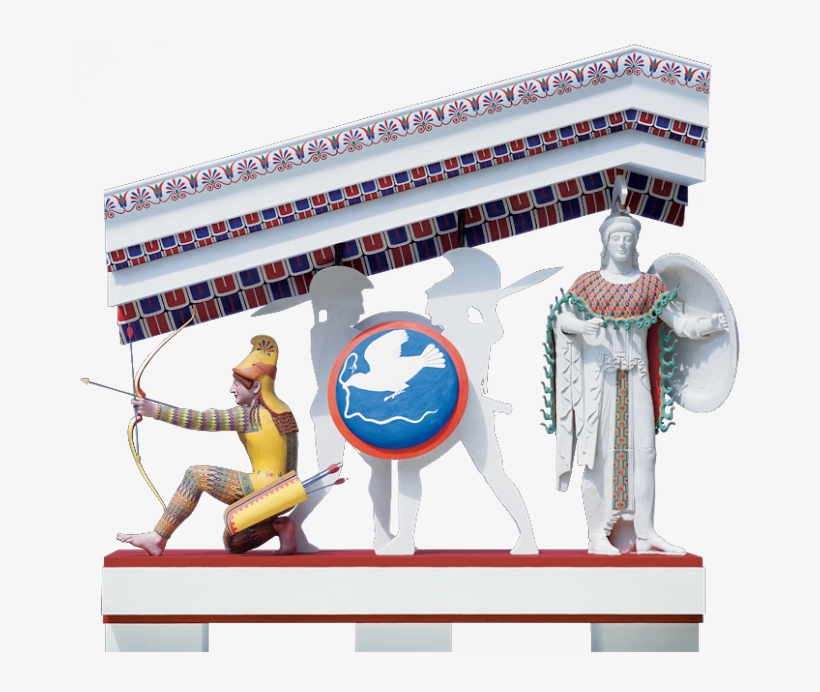 Analyzing Color Traces On Ancient Greek Marble And - Color De Los Dioses, transparent png