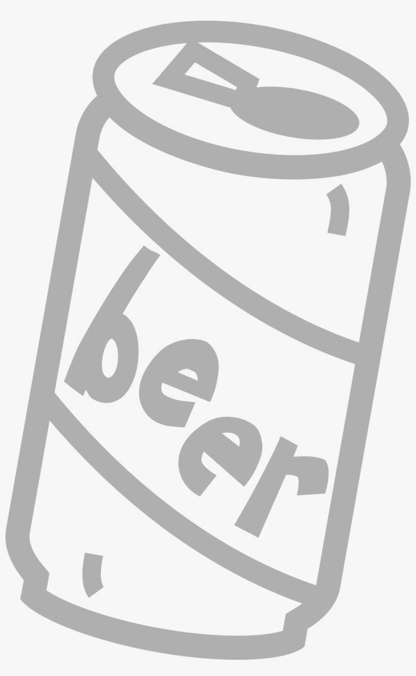 Cartoon Beer Can F4000 03 - Emblem, transparent png