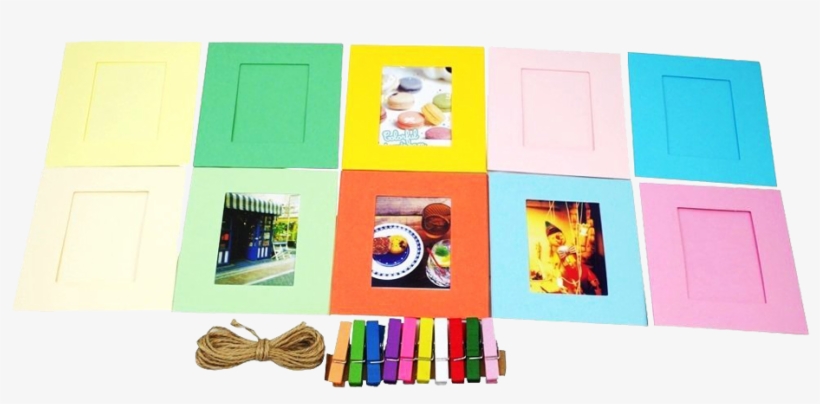 Caiul Creative Wall Decor Hanging Film Frame For Instax - Photographic Paper, transparent png