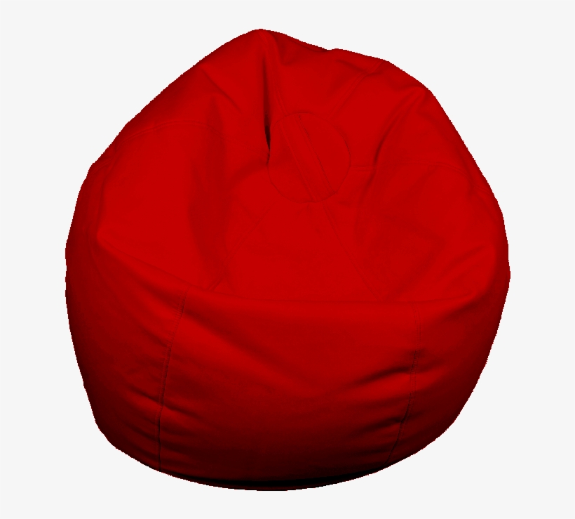 Bean Bag Red, Low Seating - Bean Bag Chair, transparent png