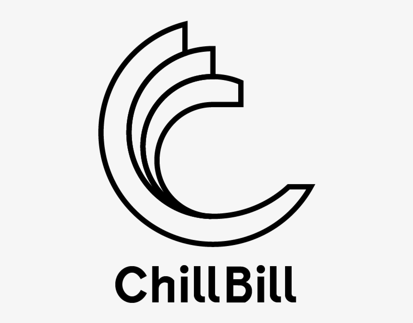 Chillbill Logo Cut - Line Art, transparent png