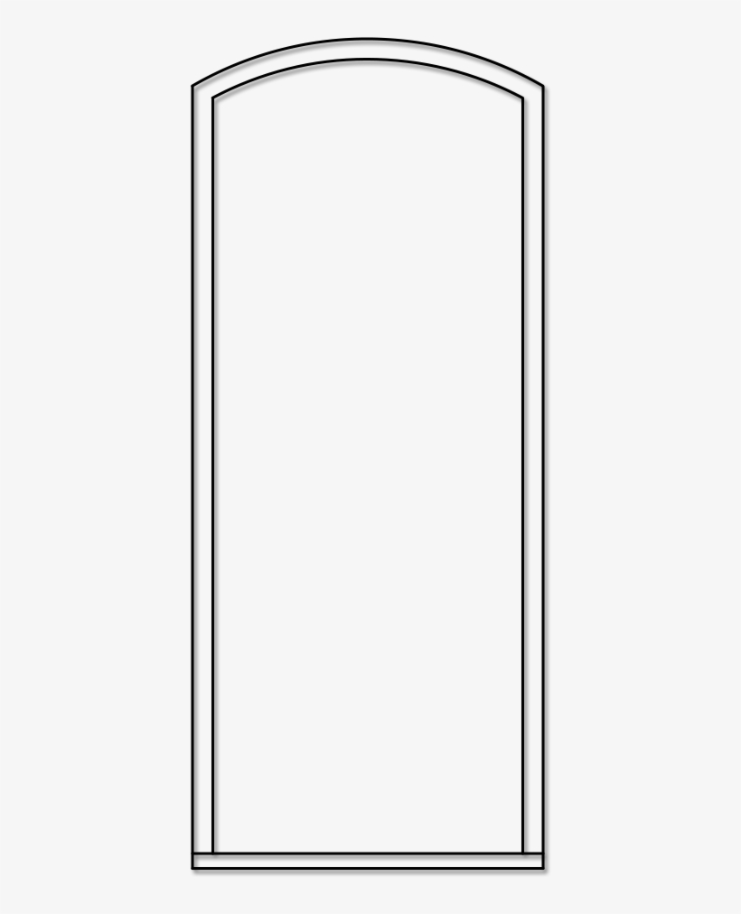 Arched Door Frame - Architecture, transparent png