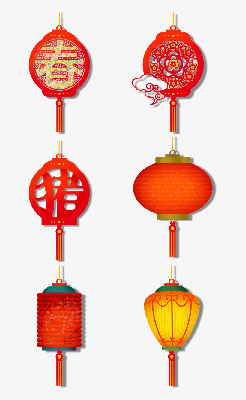 Red Lantern Spring Festival 2019 Png And Psd - Lantern, transparent png