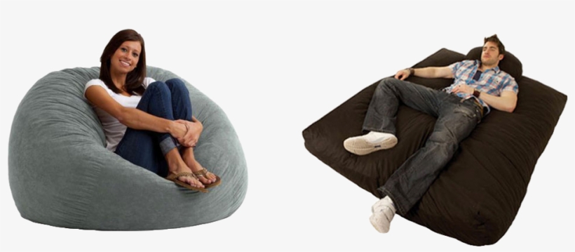 Convertible Beanbag With A Bed Inside - Bean Bag Chair, transparent png