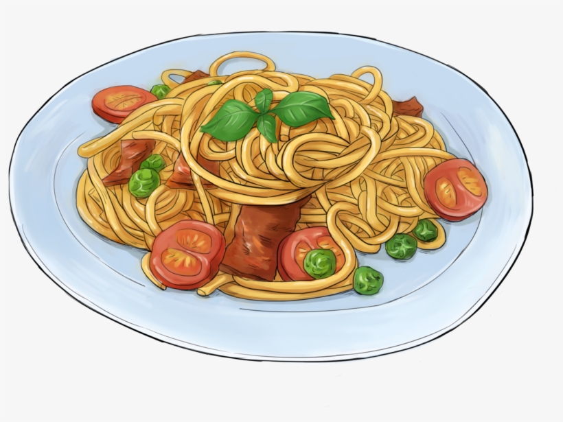 Element Vector Cuisine Illustrator Png And Psd - Capellini, transparent png