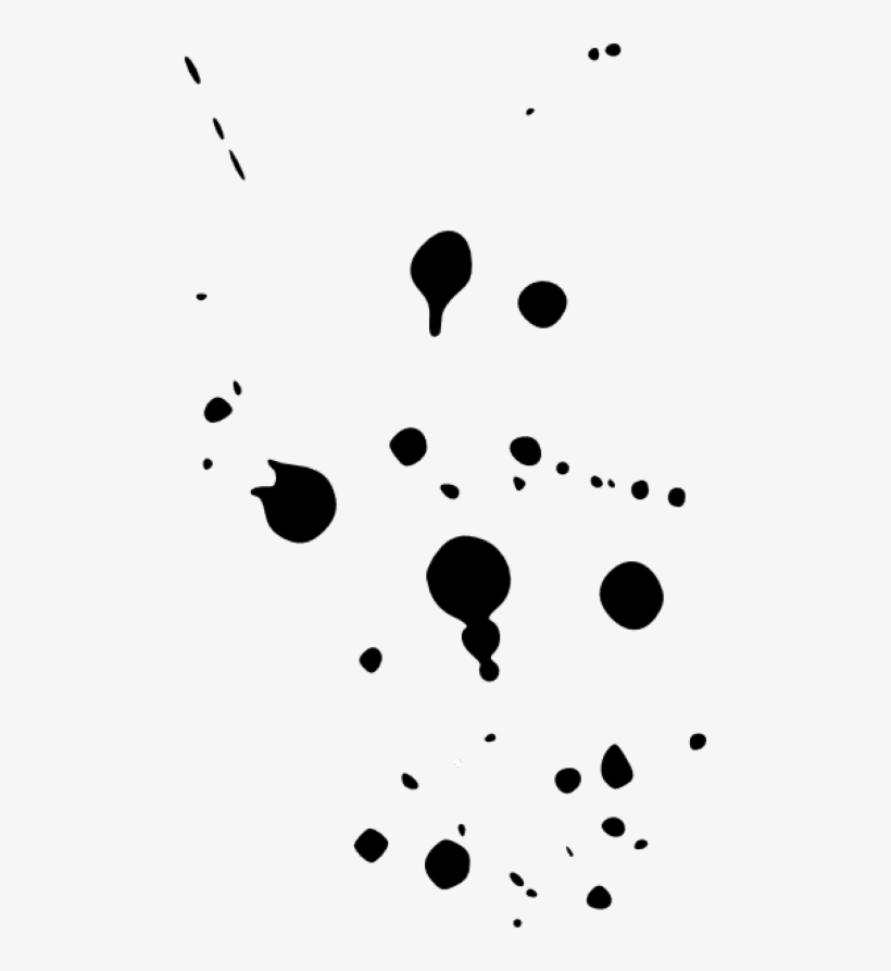 Free Png Download Gotas De Tinta Png Images Background - Splat Ink Png, transparent png