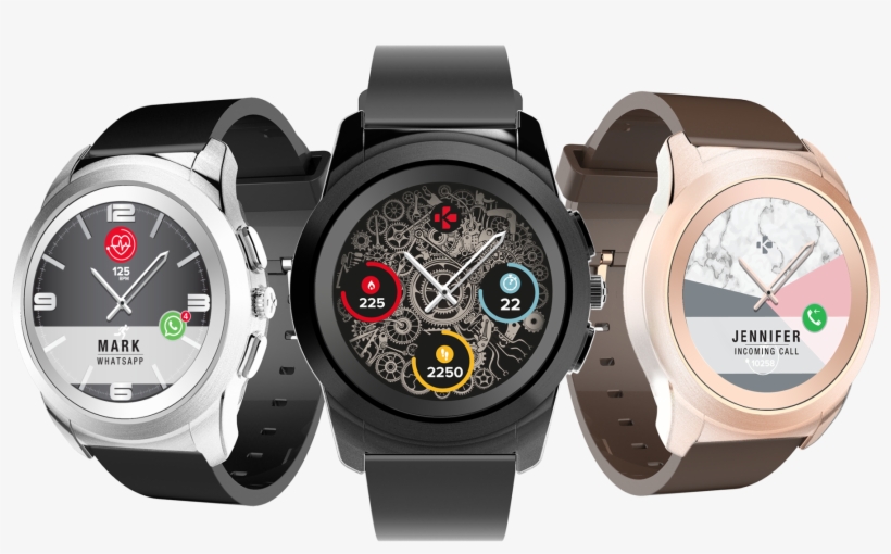Mykronoz Pierces Smartwatch Screen To Fit Analogue - Zetime Smartwatch, transparent png