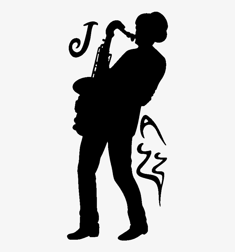 Stickers Muraux Musique - Silhouette, transparent png