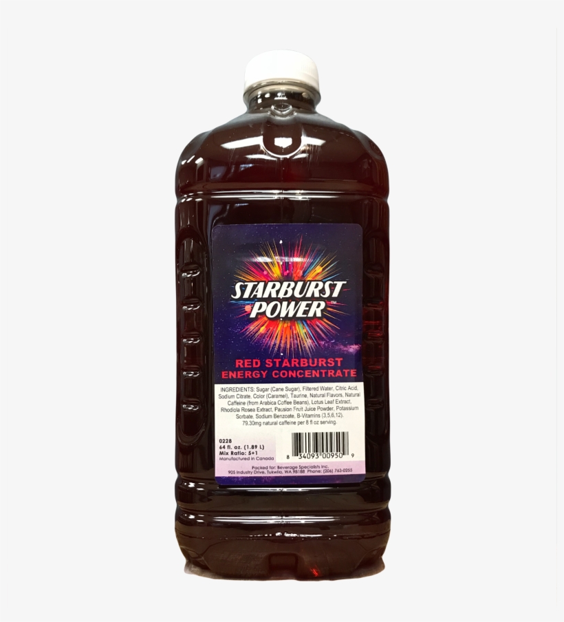 Red Starburst Energy Concentrate - Mirto, transparent png