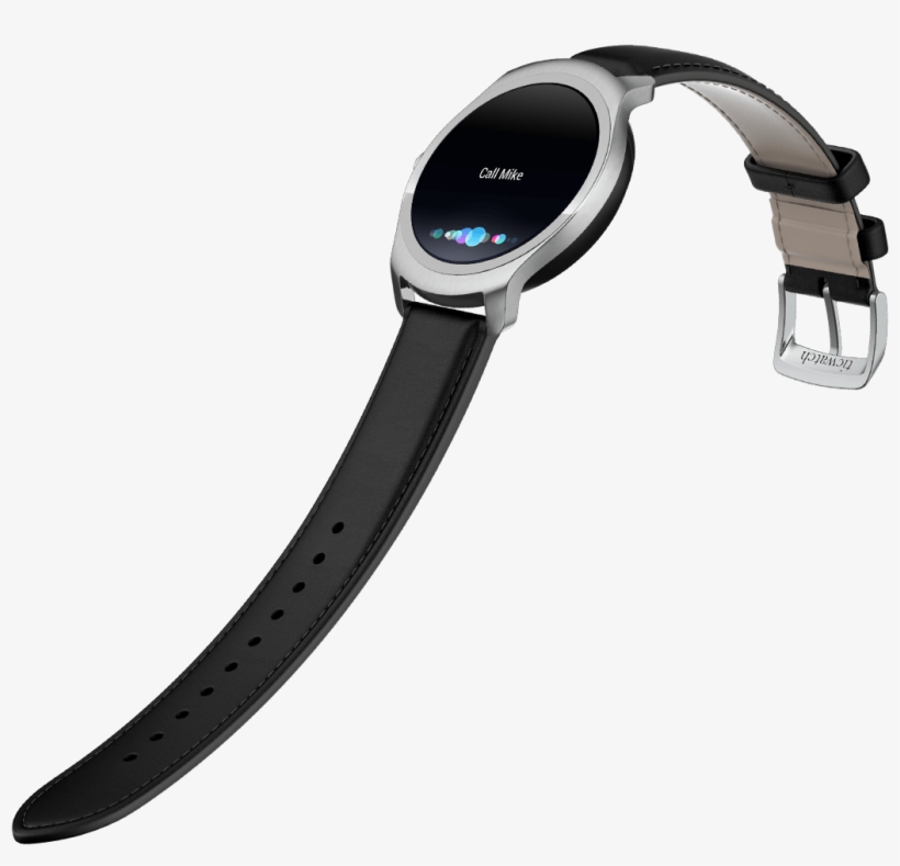 Ticwatch Classic Smartwatch, Mobvoi Ai Wearable Technology - Analog Watch, transparent png