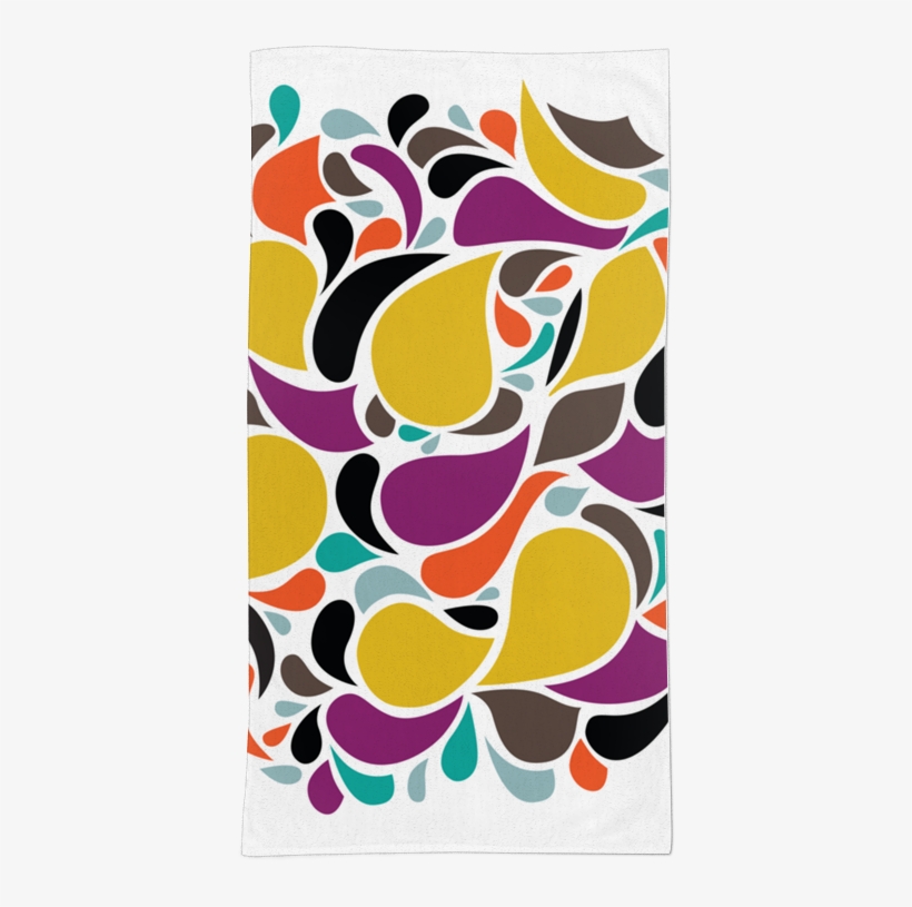 Toalha Gotas De Chuva De Beatriz Lamannana - Motif, transparent png