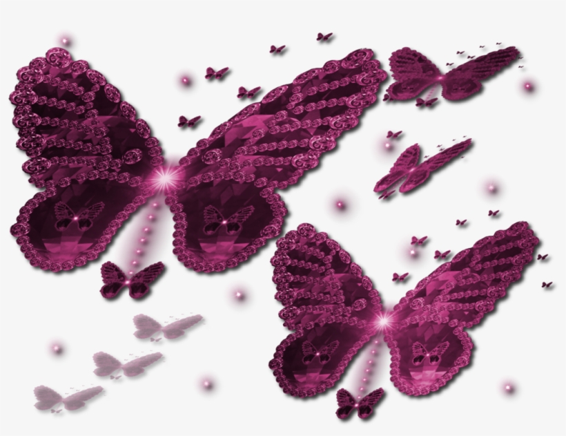 Borboleta Cor De Rosa Camiseta - Papilio, transparent png