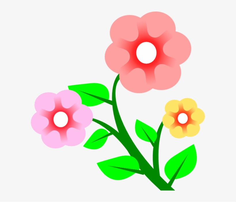 605 X 623 7 - Flower Tree Clip Art, transparent png