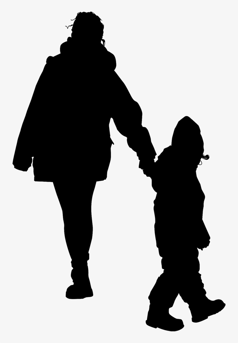 People Silhouette People Silhouette - Cut Out People Winter, transparent png