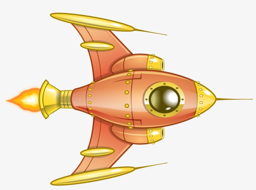 Spaceship - Rocket1 - Rocket, transparent png