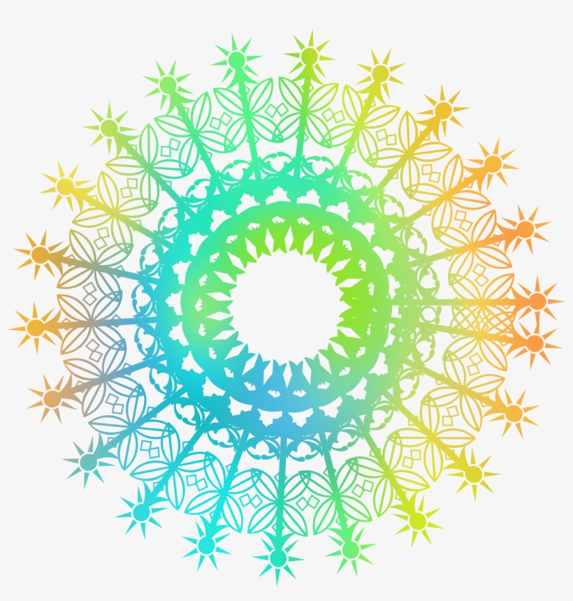 Irregular Spiral Gradient Pattern Creative Geometry - Circle, transparent png
