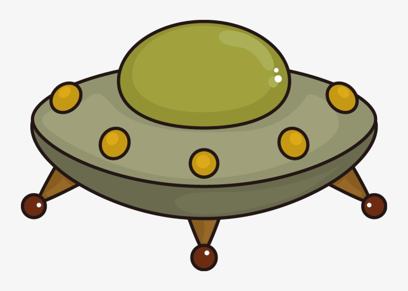 Unidentified Flying Object Saucer - Cartoon Ufo Png, transparent png