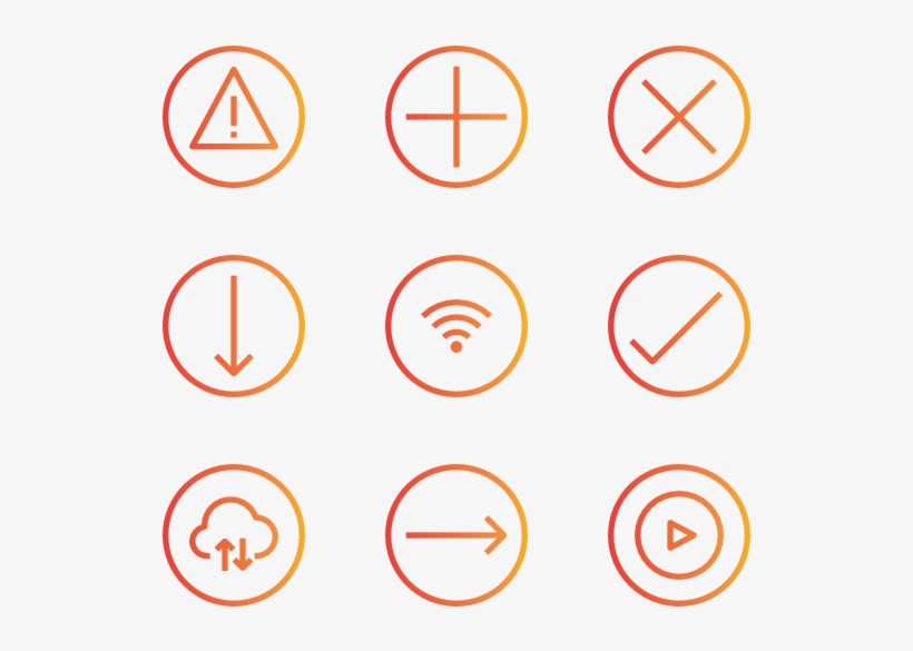 Arrow And User Interface - Circle, transparent png
