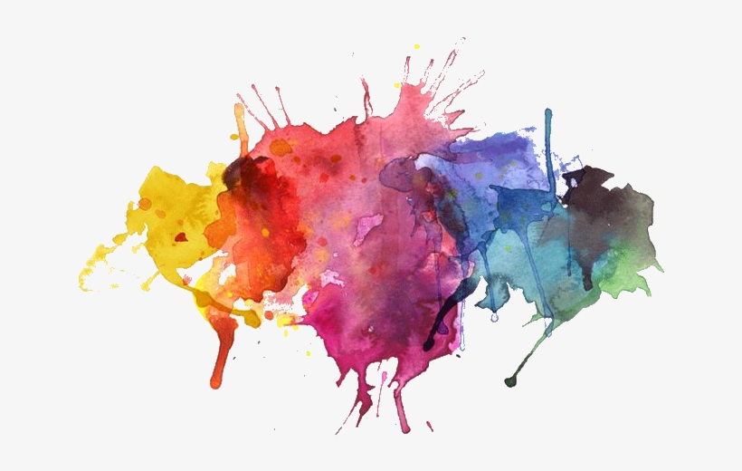 Paintings - Water Color Splashing, transparent png