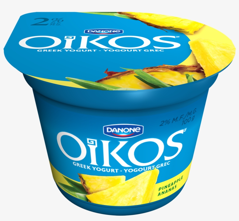 4 X 100 G Oikos Greek Yogurt Banana 1244x1119 PNG Download PNGkit