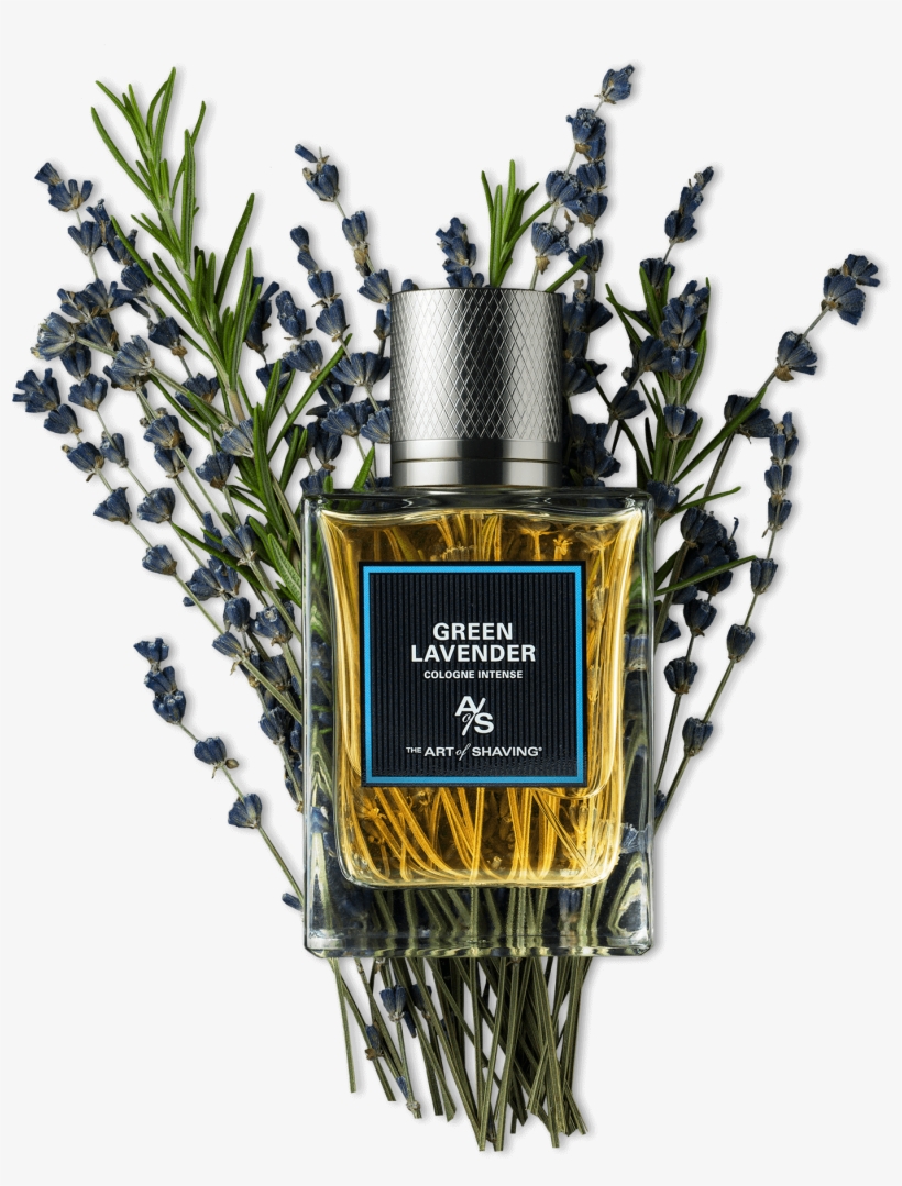 Green Lavender Visual - Perfume, transparent png