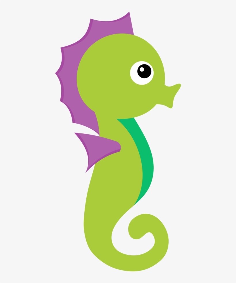 Vector Black And White Under The Minus We Are Cute - Dibujo Caballito De Mar Png, transparent png