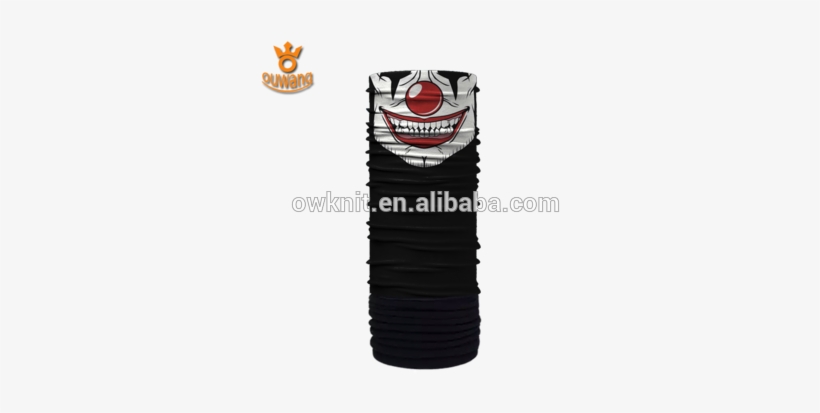 Ouwang High Quality Customized Joker Face Mask Bandana - Yiwu, transparent png